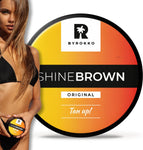 Shine Brown Premium Tanning Accelerator Cream (210 ml), Effective in solarium and in the sun, Achieve a natural tan thanks to natural ingredients