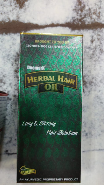 DEEMARK ORTHO HERBAL HAIR OIL 120 GMS  3 PCS