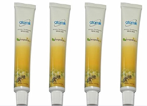 ATOMY Korean Propolis All Natural Toothpaste (50 g x 4 Pcs)-