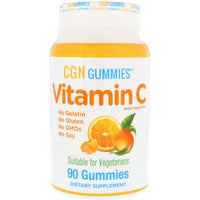 California Gold Nutrition, Vitamin C Gummies, No GMOs, Gluten Free, Organic, 90 Gummies