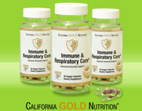 California Gold Nutrition, Immune & Respiratory Care, 90 Veggie Capsules