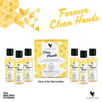 FOREVER LIVING  CLEAN HANDS 50ML - PACK OF 6