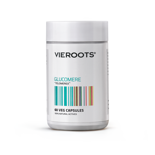 VIEROOTS GLUCOMERE TELOMEREX 60 VEG CAP