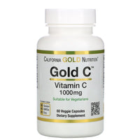 California Gold Nutrition, Gold C, Vitamin C, 1,000 mg, 60 Veggie Capsules