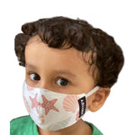 ARiANA DuoSafe Kid's Very Fine Cotton Face Mask (Extra Small 2-4 Years, Mixed Designs and Colors)