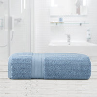 Spaces Antibacterial Cotton Bamboo Towel Red/blue